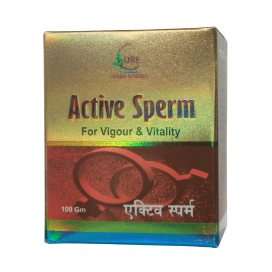 Cure Herbal Active Sperm 100 gm Cure Herbal Active Sperm 100 gm