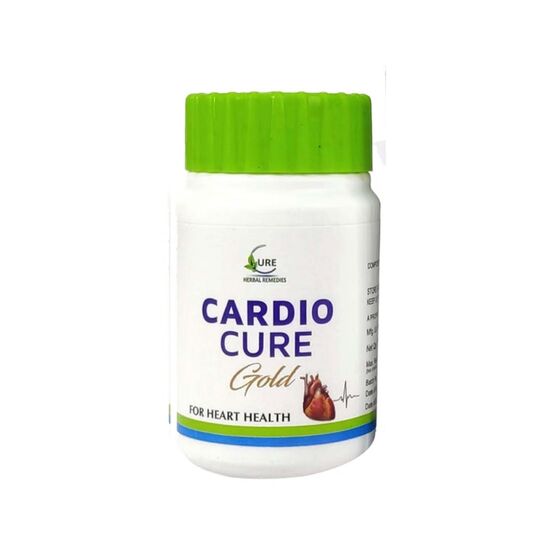 Cure Herbal Cardio Cure Gold 500 Tab Cure Herbal Cardio Cure Gold 500 Tab