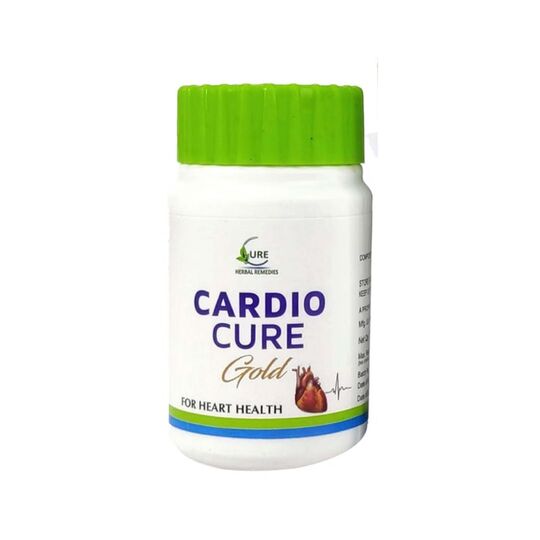 Cure Herbal Cardio Cure Gold 60 Tab Cure Herbal Cardio Cure Gold 60 Tab