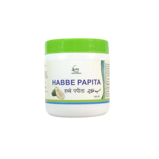 Cure Herbal Habbe Papita (500Mg) 100 Pills Cure Herbal Habbe Papita (500Mg) 100 Pills
