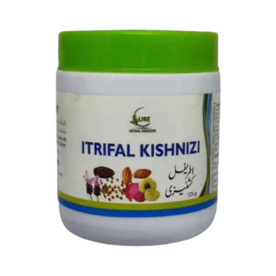 Cure Herbal Itrifal Kishneezi 125 gm Cure Herbal Itrifal Kishneezi 125 gm
