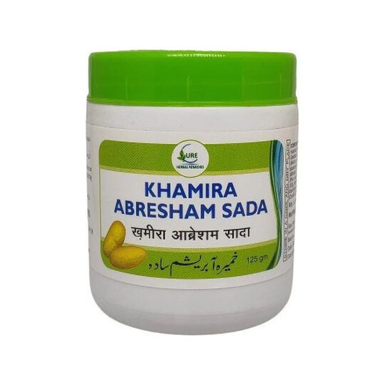 Cure Herbal Khamira Abresham Sada 125 gm Cure Herbal Khamira Abresham Sada 125 gm