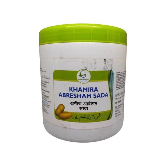 Cure Herbal Khamira Abresham Sada 500 gm Cure Herbal Khamira Abresham Sada 500 gm