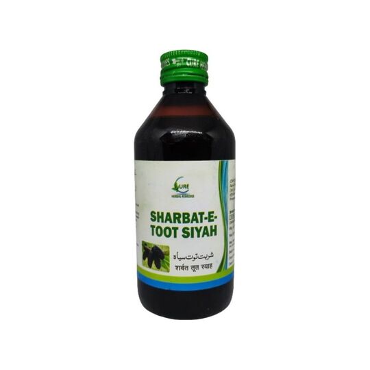 Cure Herbal Sharbat-E-Toot Siyah 200 ml Cure Herbal Sharbat-E-Toot Siyah 200 ml