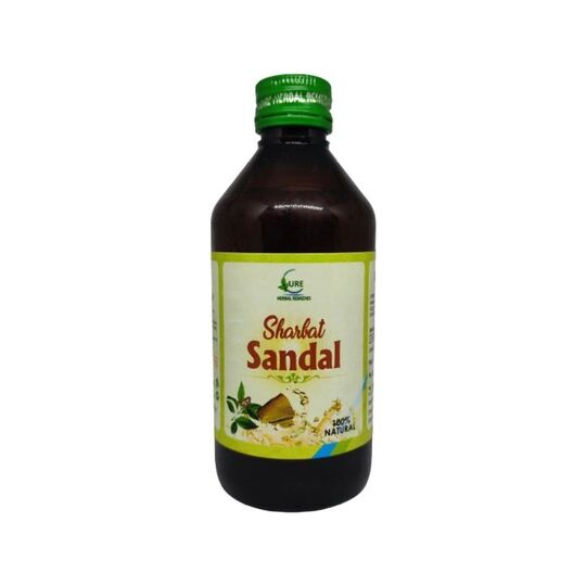 Cure Herbal Sharbat Sandal 200 ml Cure Herbal Sharbat Sandal 200 ml