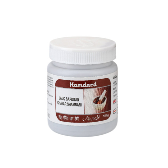 Hamdard Lauq Sapistan Khayar Shambari 150 gm Hamdard Lauq Sapistan Khayar Shambari 150 gm