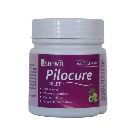 New Shama Pilocure Tablet 60 Tab New Shama Pilocure Tablet 60 Tab