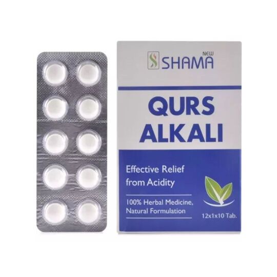 New Shama Qurs Alkali 1X10X12 Tab New Shama Qurs Alkali 1X10X12 Tab