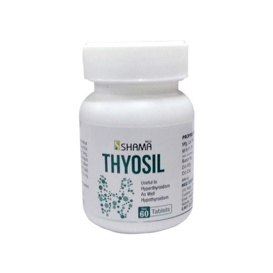 New Shama Thyosil Tablet 60 Tab New Shama Thyosil Tablet 60 Tab